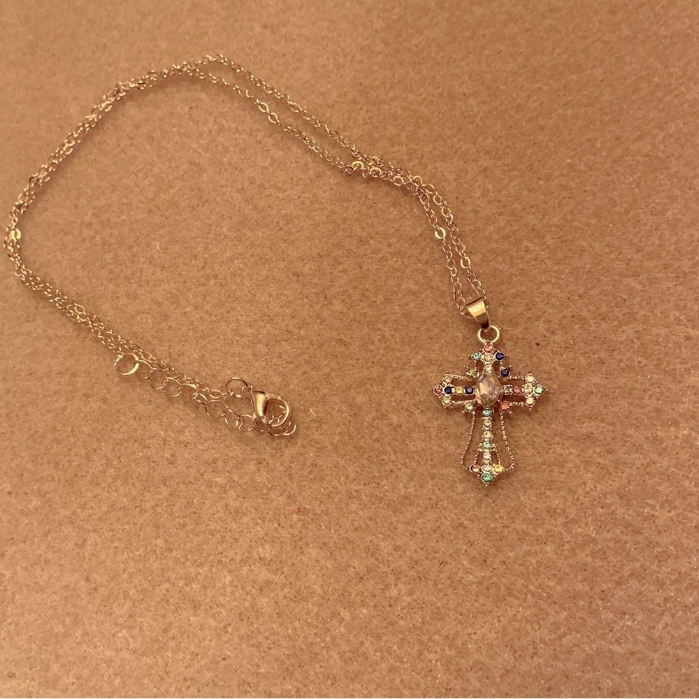 Cross Necklace 22 Brand New